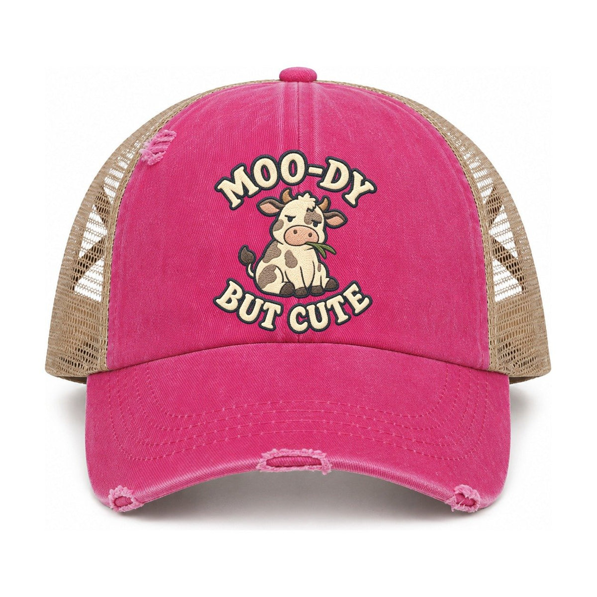 Raspberry-Khaki — front view