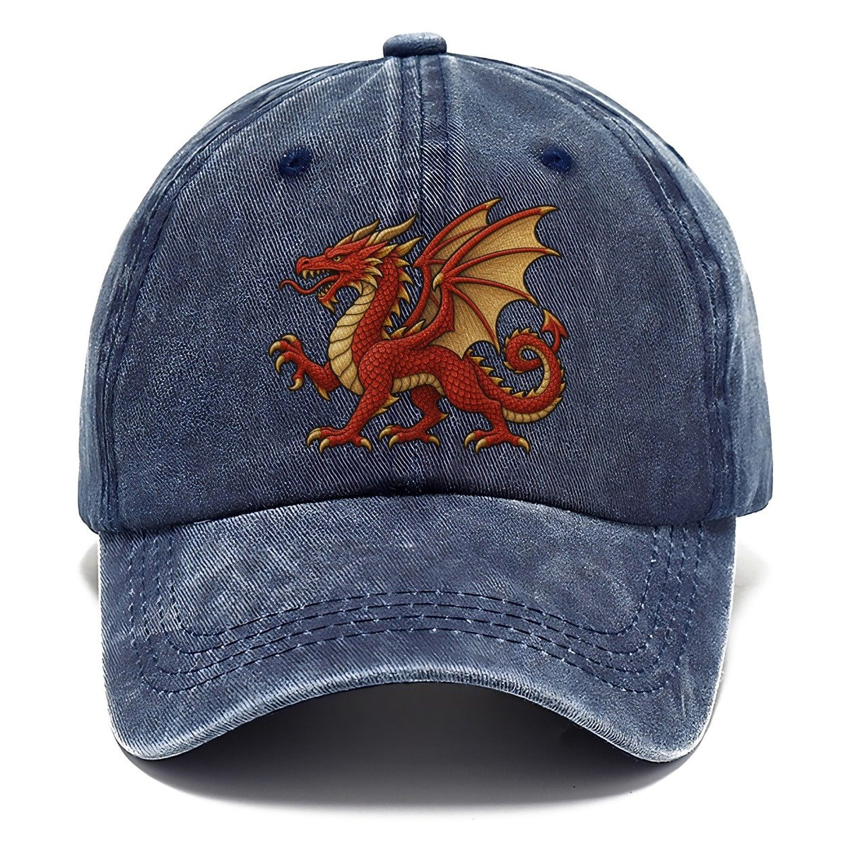 Welsh Dragon Classic Cap – Twilight Navy