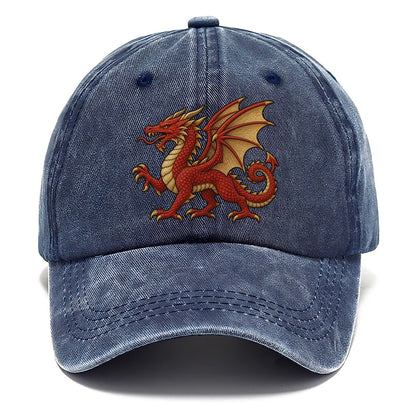 Welsh Dragon Classic Cap – Twilight Navy