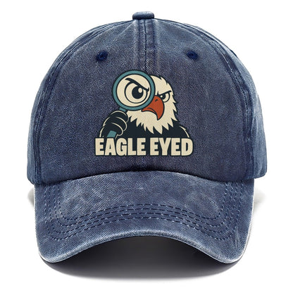 Eagle Eyed Familiar Punchlines Classic Cap – Twilight Navy