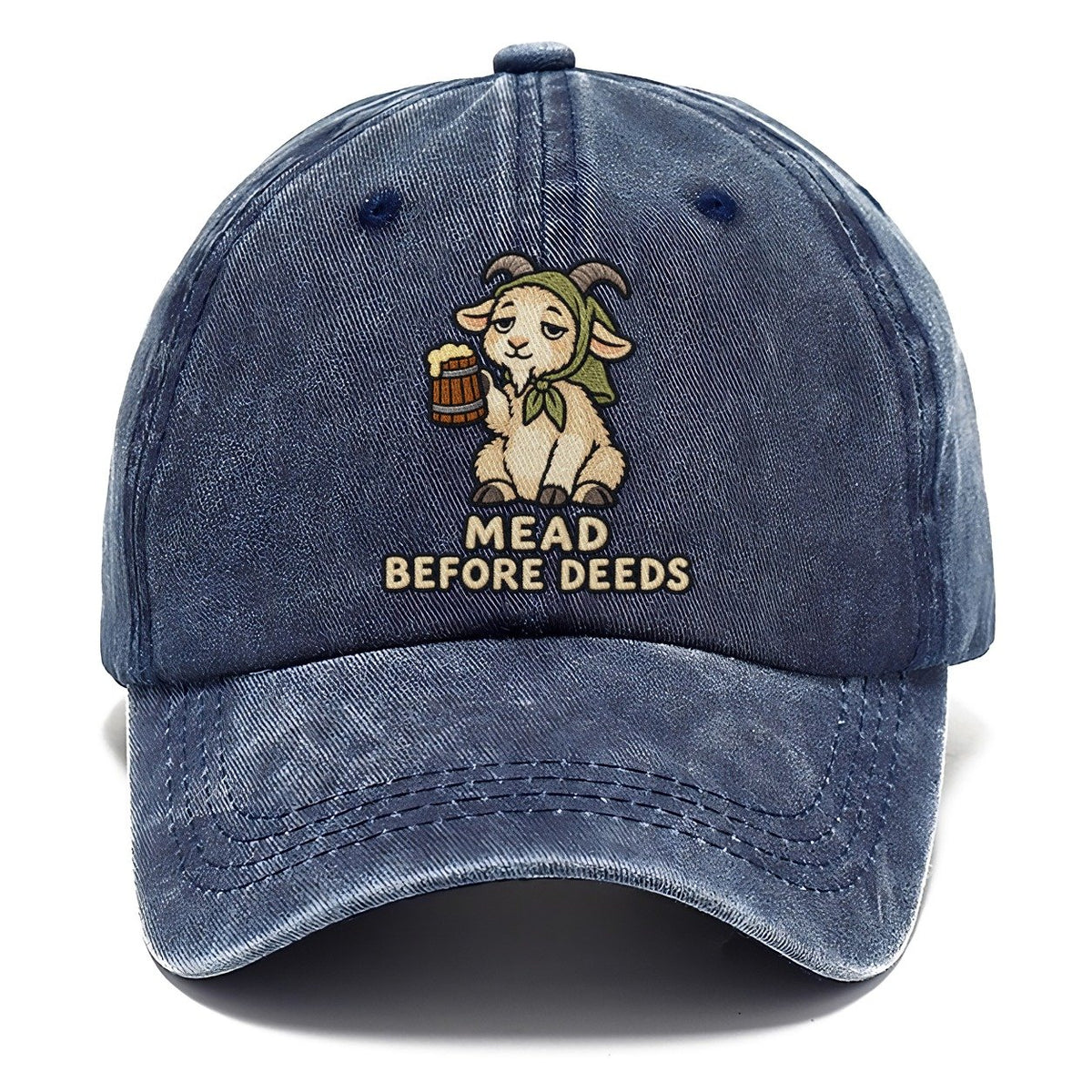 Goat Alewife Weary Court Classic Cap – Twilight Navy