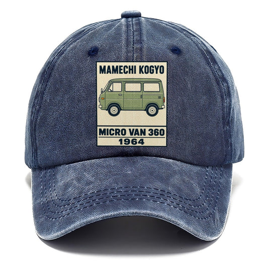 Mamechi Van Showa Speed Plates Classic Cap – Twilight Navy
