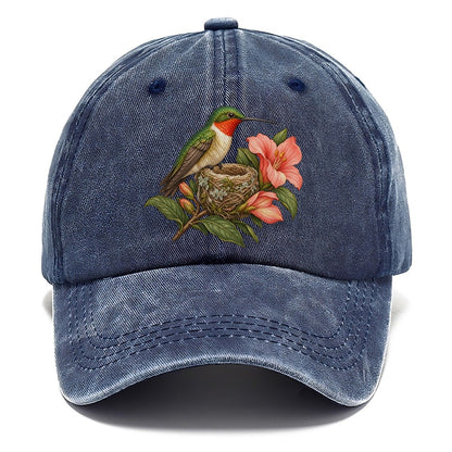 Hummingbird Nest Guardian Everyday Originals Classic Cap – Twilight Navy
