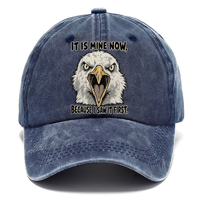 It Is Mine Now Feral Logic Classic Cap – Twilight Navy