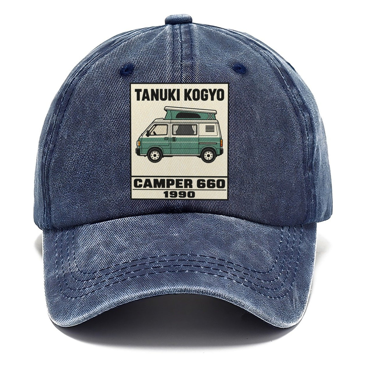 Tanuki Camper Showa Speed Plates Classic Cap – Twilight Navy