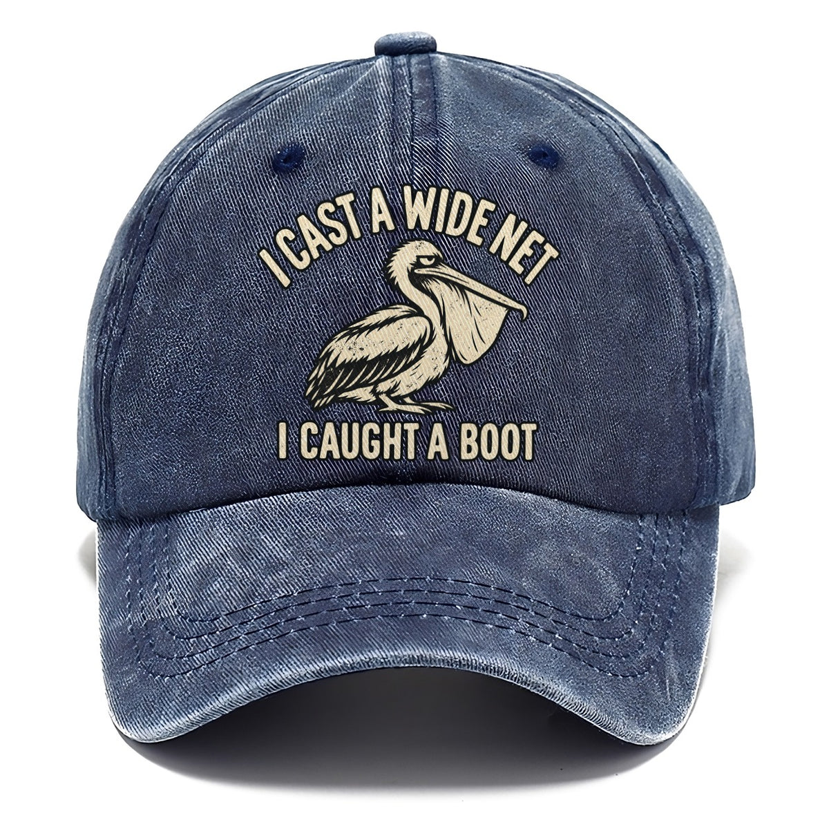 Pelican Wide Net No Worm Club Classic Cap – Twilight Navy
