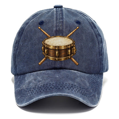 Snare Crossed Sticks Fan Favorites Classic Cap – Twilight Navy