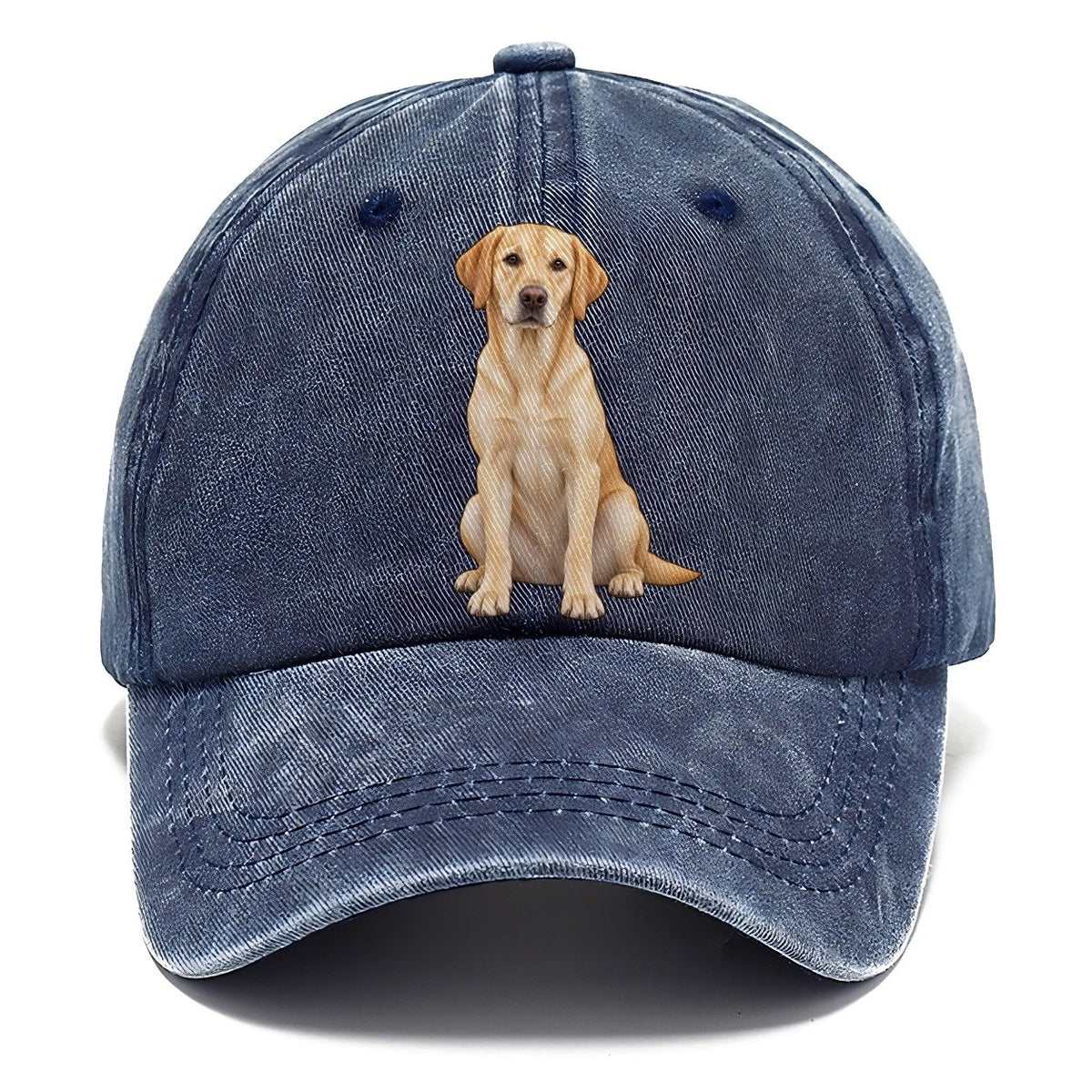 American Yellow Labrador Classic Cap – Twilight Navy