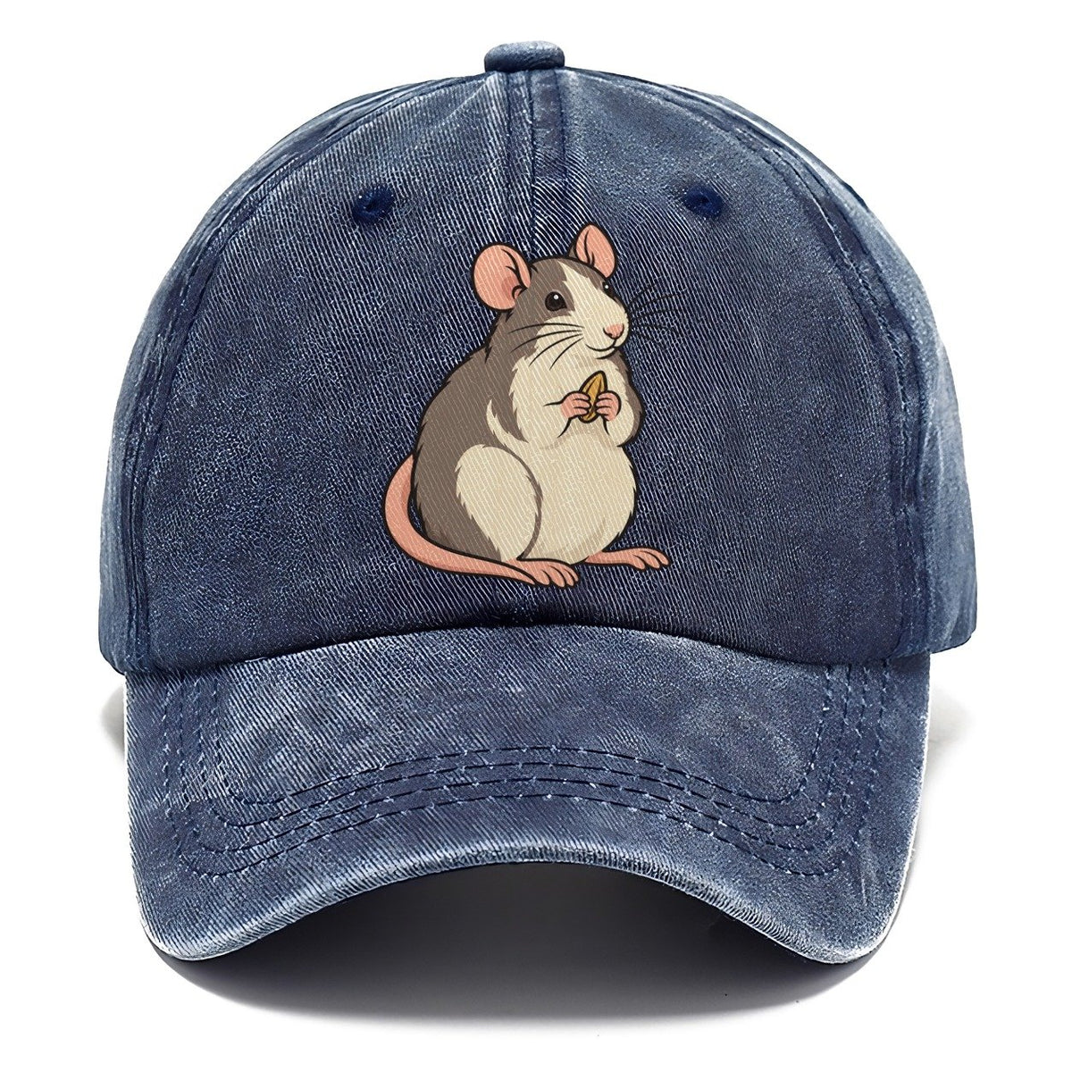 Fancy Rat Seed Hold Small Pet Logos Classic Cap – Twilight Navy