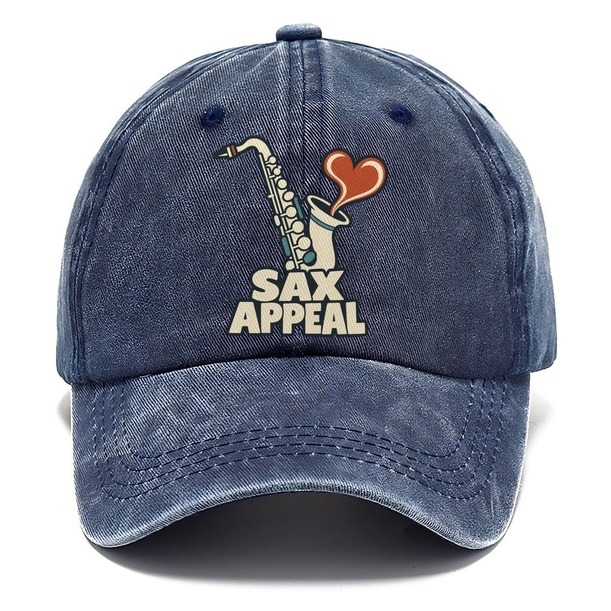 Sax Appeal Familiar Punchlines Classic Cap – Twilight Navy