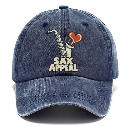Sax Appeal Familiar Punchlines Classic Cap – Twilight Navy