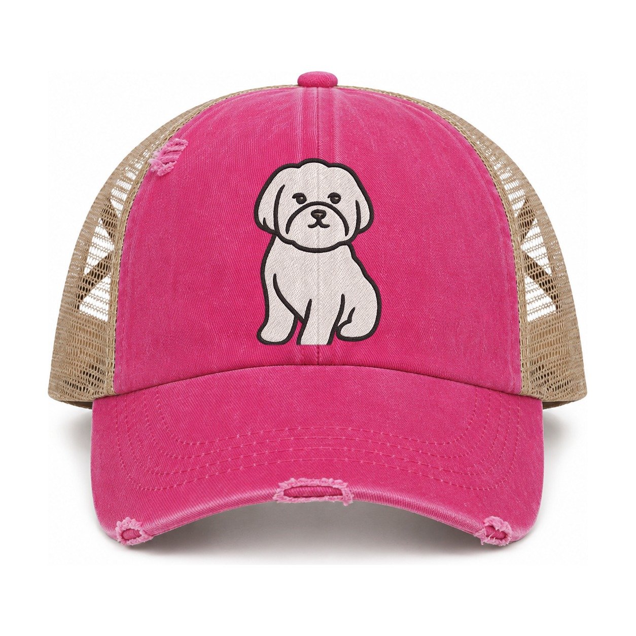 Raspberry-Khaki — front view