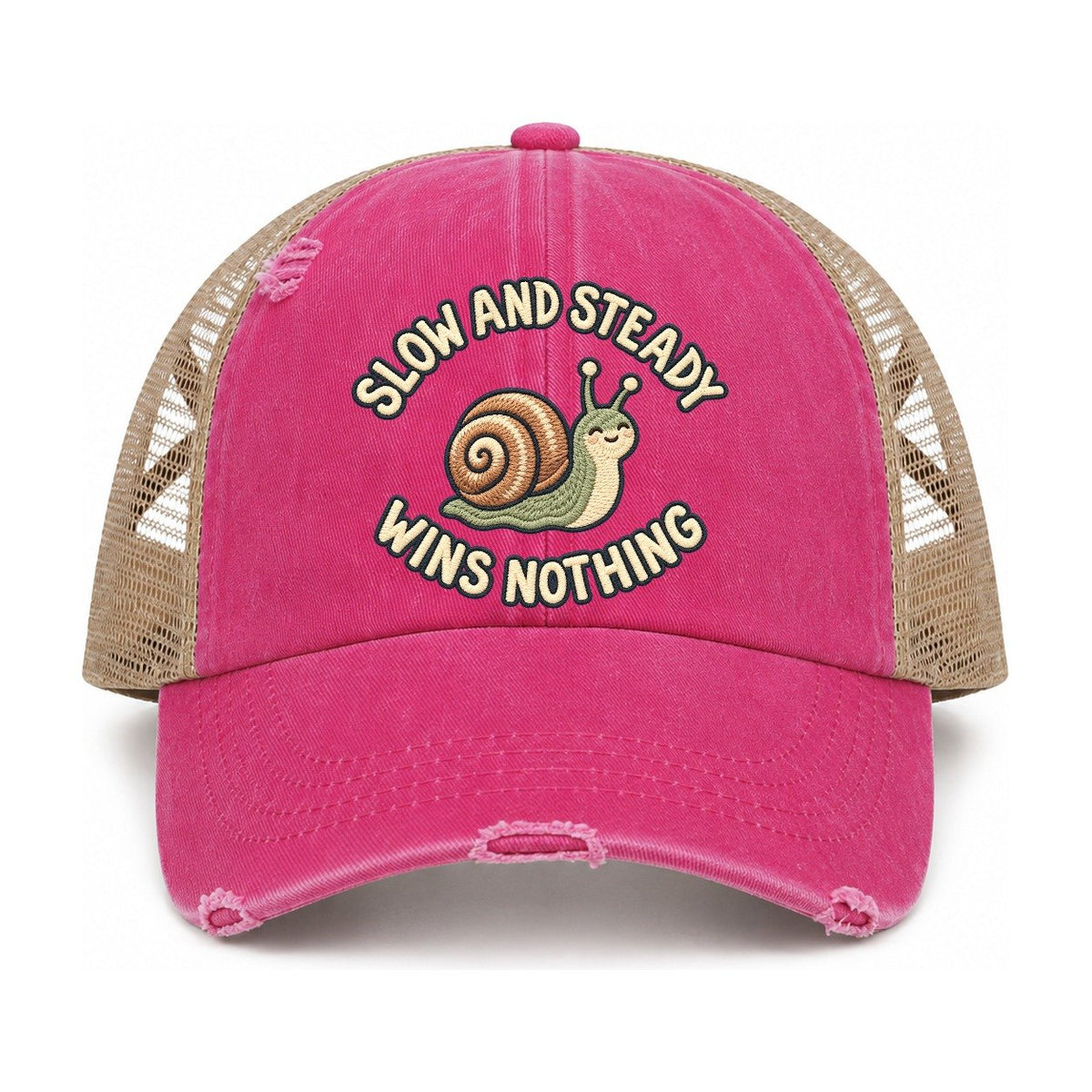Raspberry-Khaki — front view