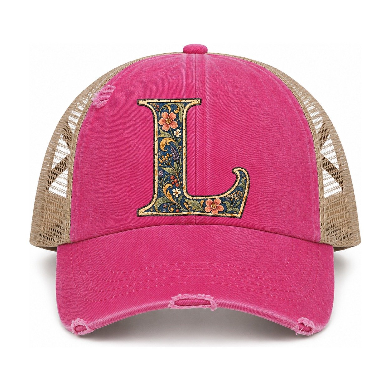 Raspberry-Khaki — front view