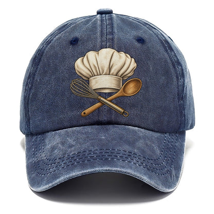 Chef Hat Whisk And Spoon Fan Favorites Classic Cap – Twilight Navy