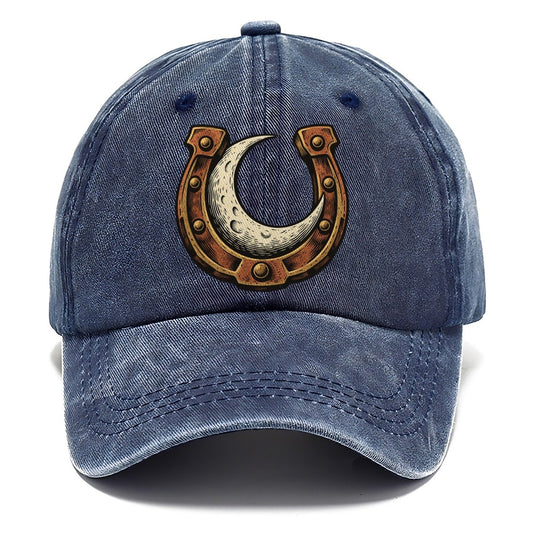 Moon Horseshoe Sundown Familiars Classic Cap – Twilight Navy