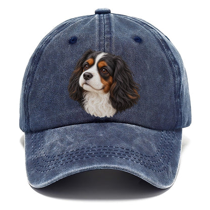 Cavalier Tricolour Smile Pastimes Companions Classic Cap – Twilight Navy