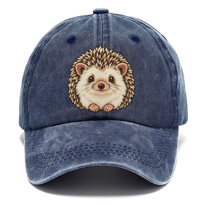 Hedgehog Round Face Small Pet Logos Classic Cap – Twilight Navy
