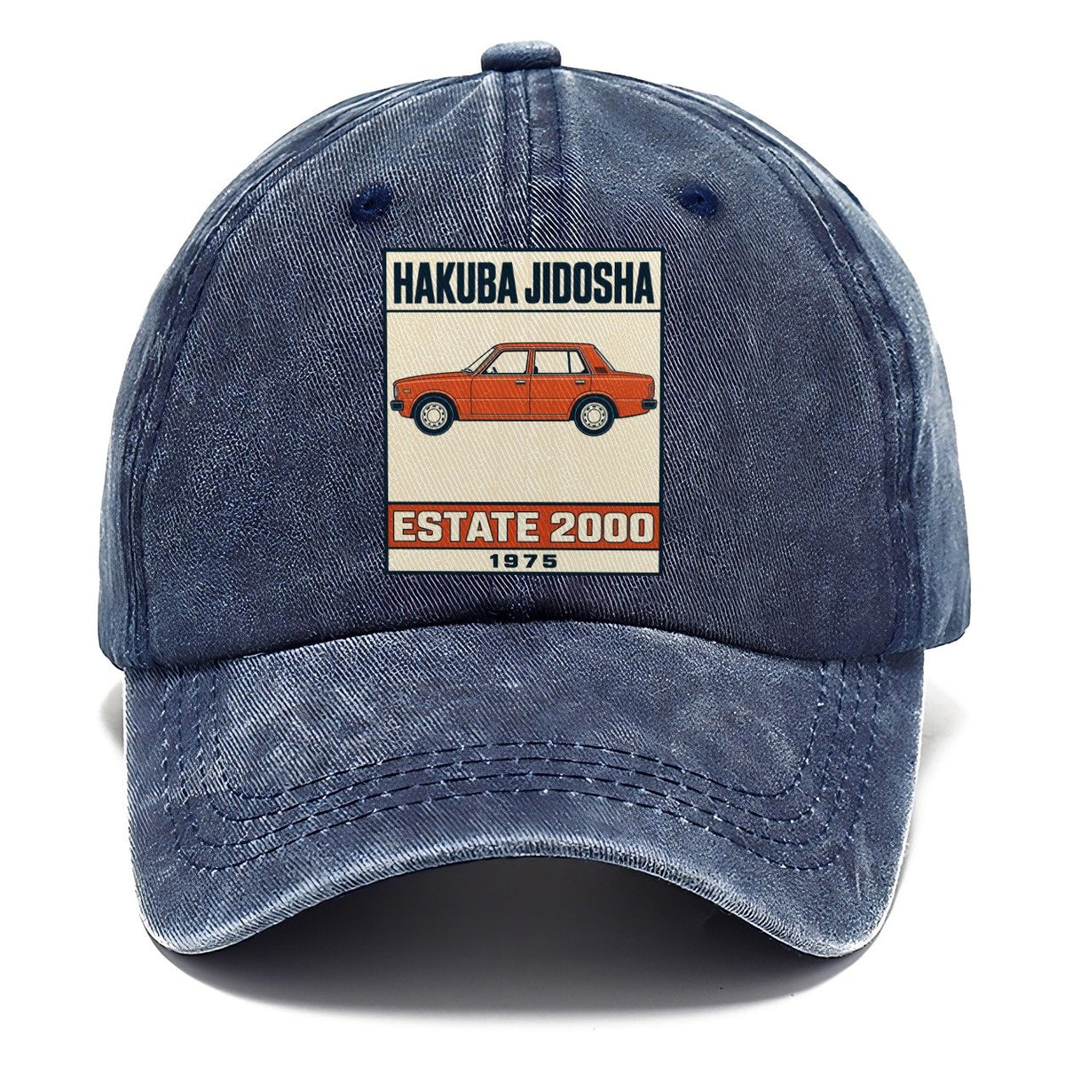 Hakuba Estate Showa Speed Plates Classic Cap – Twilight Navy