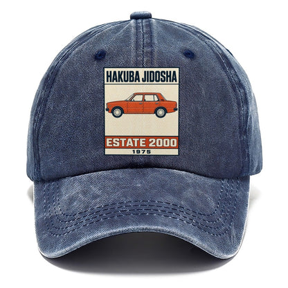 Hakuba Estate Showa Speed Plates Classic Cap – Twilight Navy