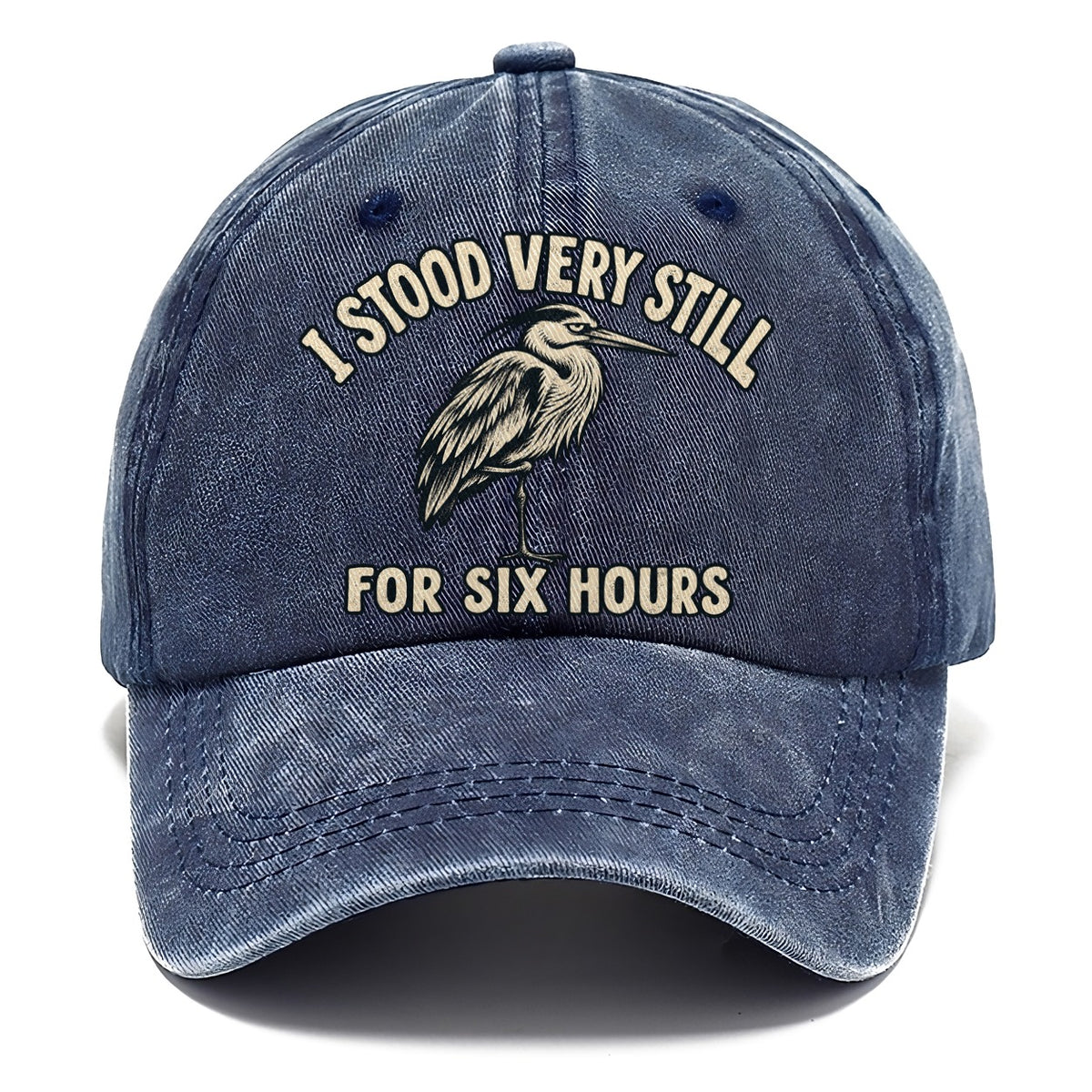 Heron Six Hours No Worm Club Classic Cap – Twilight Navy