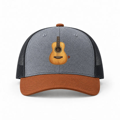 Heather Grey-Rust-Charcoal — front view