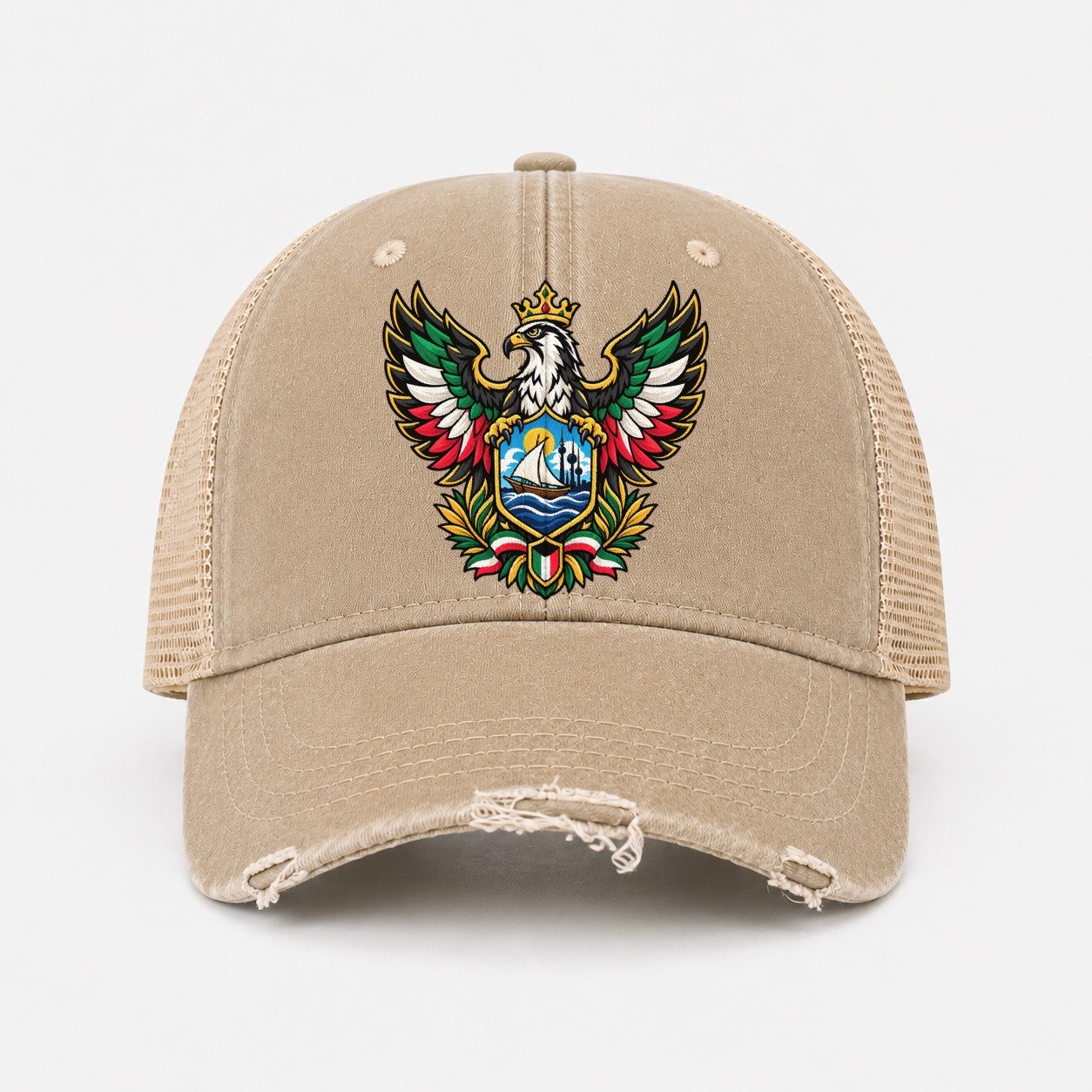 Khaki — front view