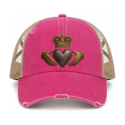 Raspberry-Khaki — front view