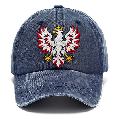 Poland Heraldic Crest Classic Cap – Twilight Navy
