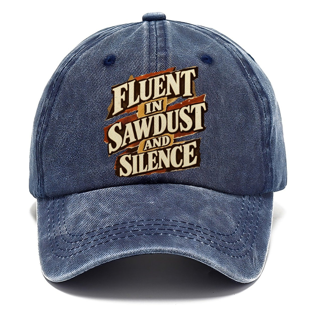 Fluent in Sawdust and Silence Kinetic Classic Cap – Twilight Navy