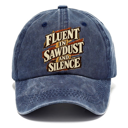 Fluent in Sawdust and Silence Kinetic Classic Cap – Twilight Navy