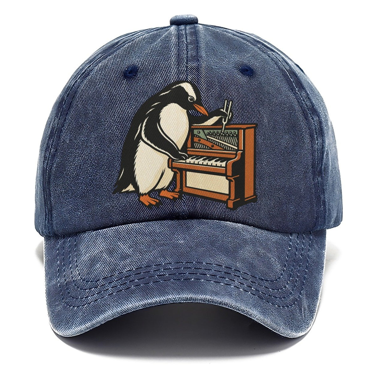 Penguin Piano Tuner Sundown Familiars Classic Cap – Twilight Navy