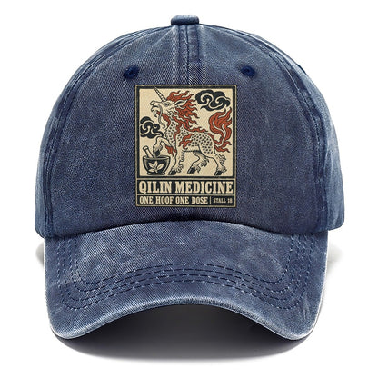 Kirin Medicine Yokai Night Market Classic Cap – Twilight Navy