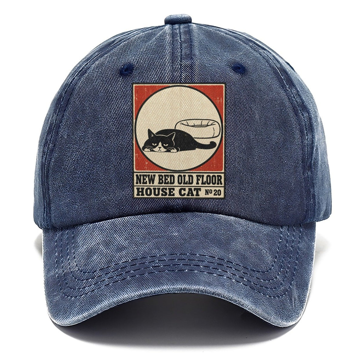 New Bed Old Floor Neko Says No Classic Cap – Twilight Navy