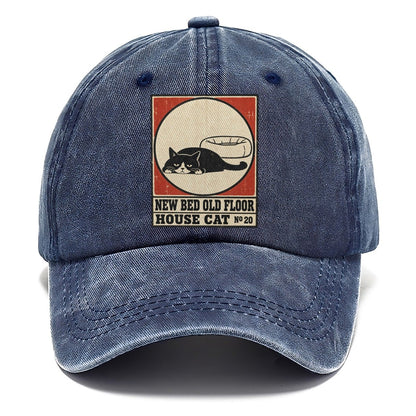 New Bed Old Floor Neko Says No Classic Cap – Twilight Navy