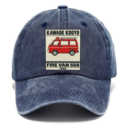 Kappa Fire Van Showa Speed Plates Classic Cap – Twilight Navy