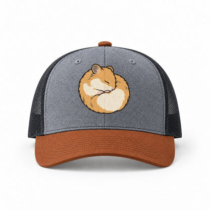 Heather Grey-Rust-Charcoal — front view