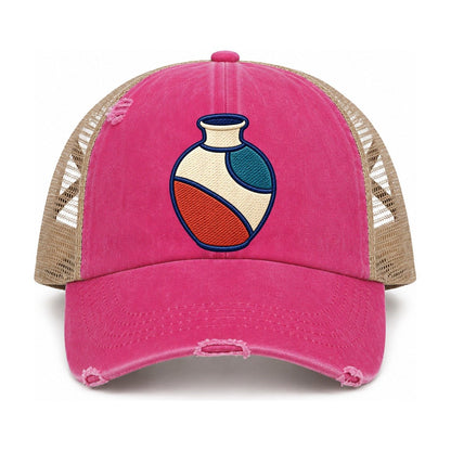 Raspberry-Khaki — front view
