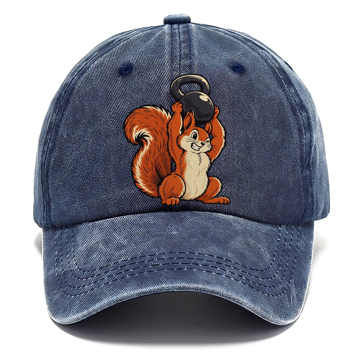 Squirrel Nut Press Animal Lifters Classic Cap – Twilight Navy