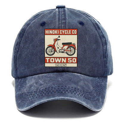 Hibari Town 50 Showa Speed Plates Classic Cap – Twilight Navy