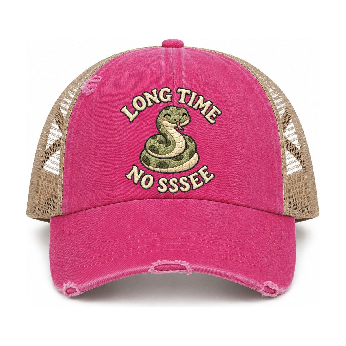 Raspberry-Khaki — front view