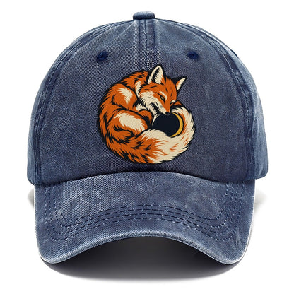 Fox Eclipse Tail Sundown Familiars Classic Cap – Twilight Navy