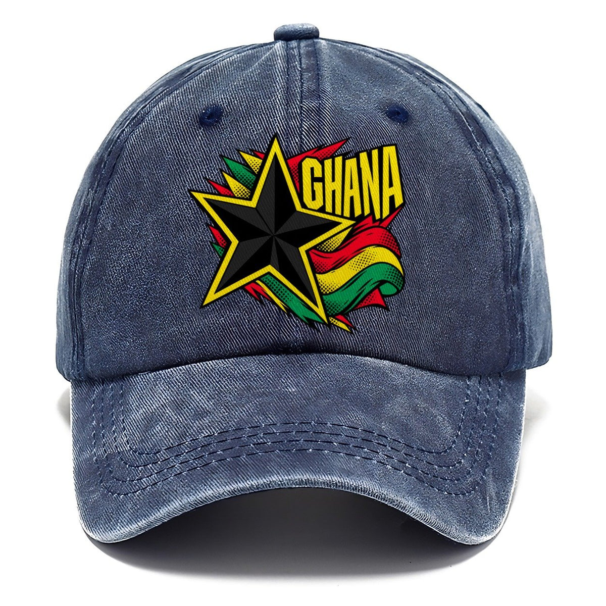 Ghana Black Star Classic Cap – Twilight Navy