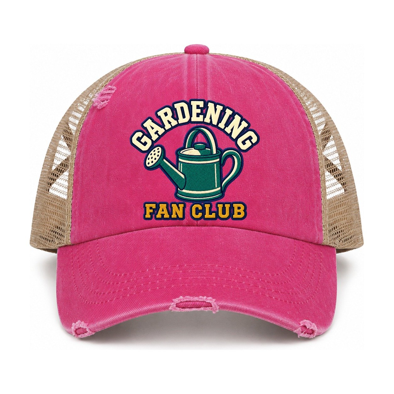 Raspberry-Khaki — front view