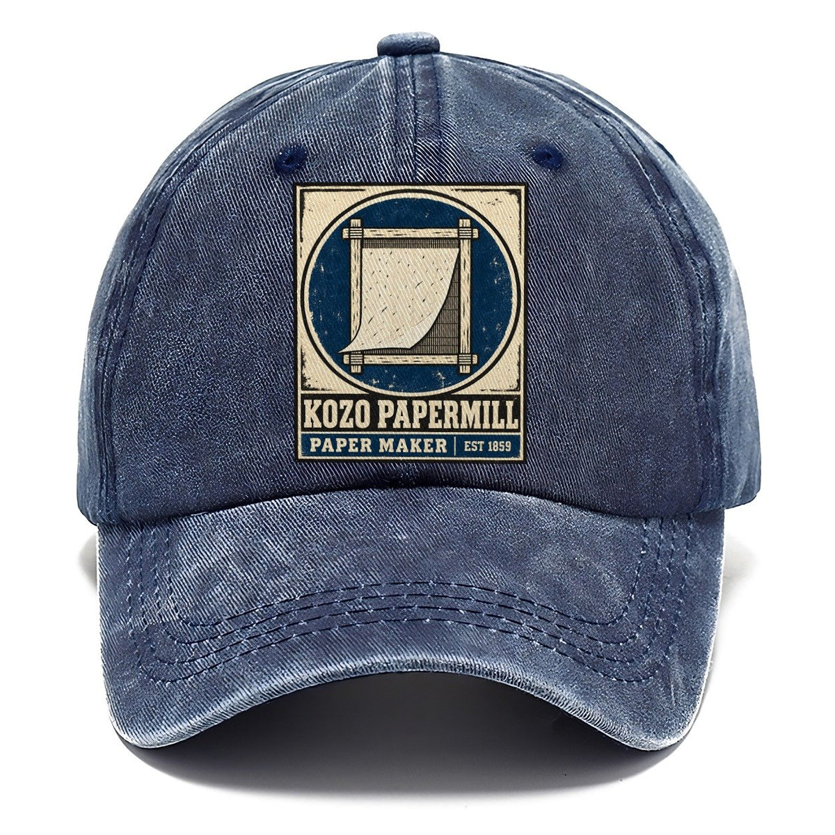 Kozo Paper Mill Noren Trade Co Classic Cap – Twilight Navy