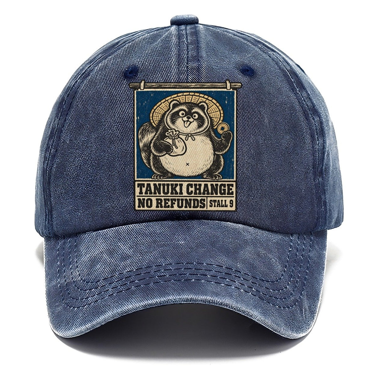 Tanuki Change Yokai Night Market Classic Cap – Twilight Navy