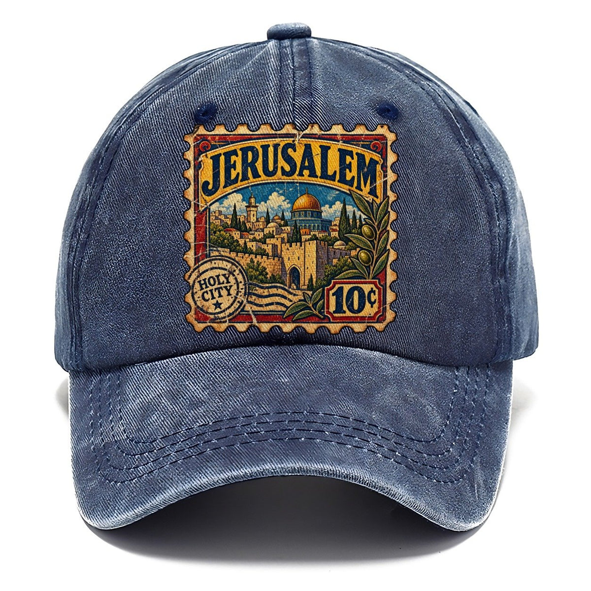Jerusalem Postage Stamp Jerusalem Classic Cap – Twilight Navy