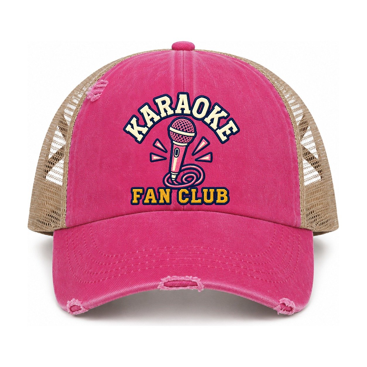 Raspberry-Khaki — front view