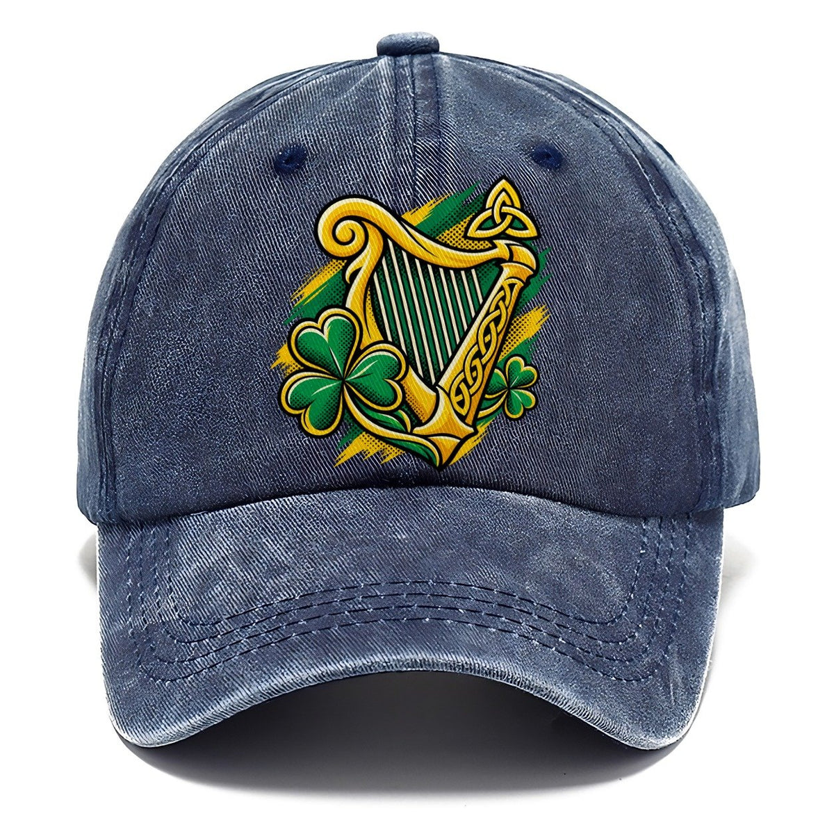 Ireland Pop Art Emblem Classic Cap – Twilight Navy