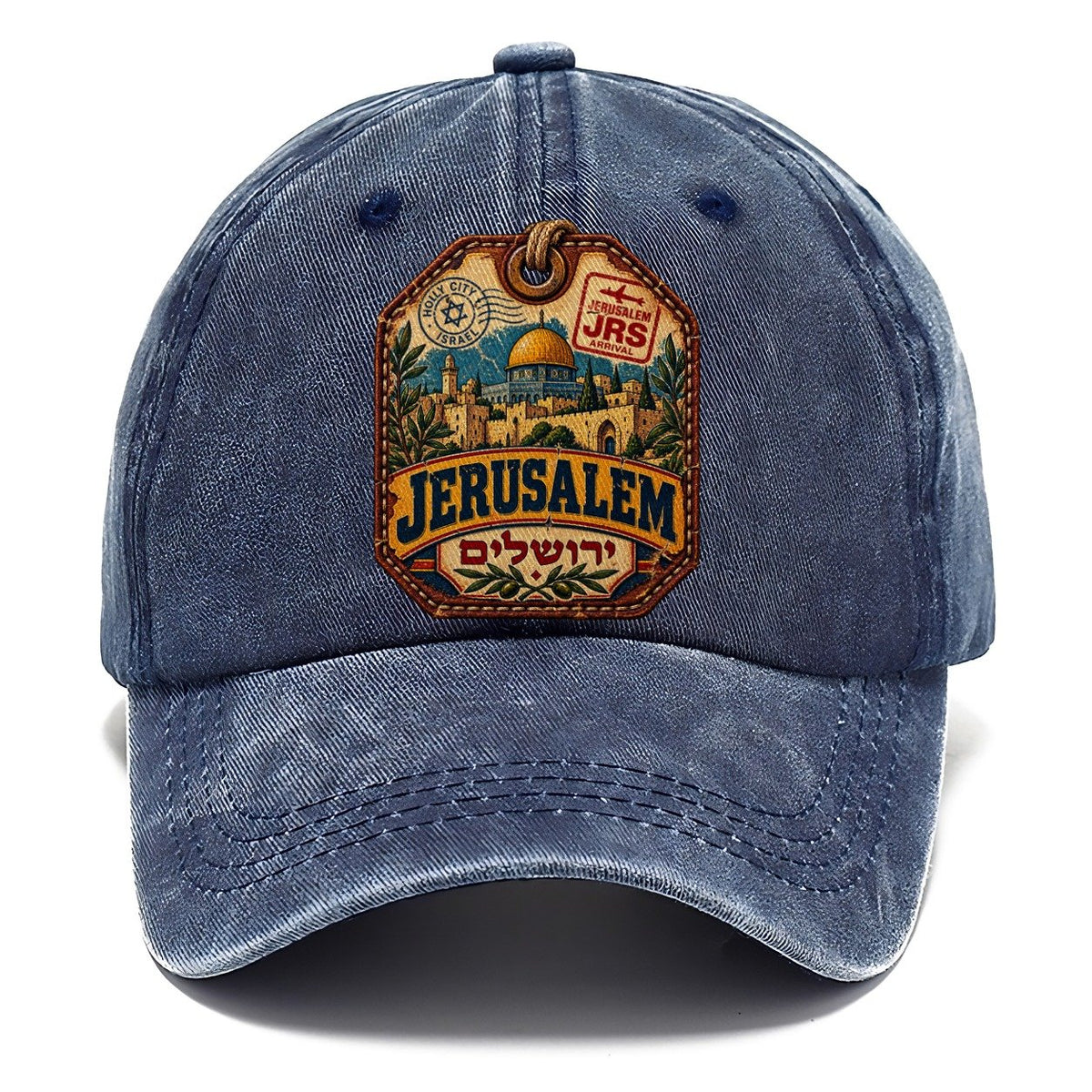 Jerusalem Luggage Label Jerusalem Classic Cap – Twilight Navy